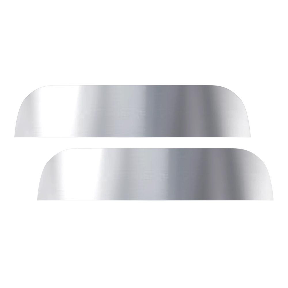 Peterbilt 379, 386,  389 7" Stainless Chopped Window Trims