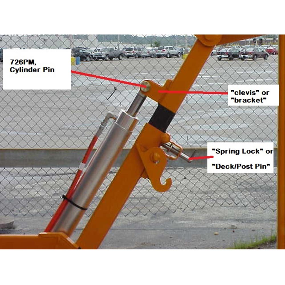 Car Hauler Hydraulic Cylinder Pin
