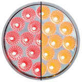 4" Dual Revolution Red & Amber Strobe LED Light