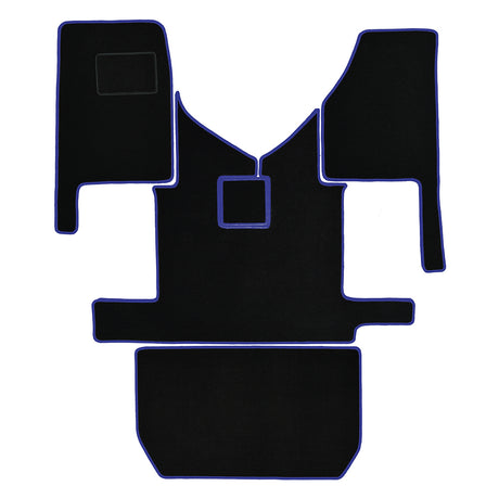 Freightliner casc 2018+ carpeted floor mat sets for semi trucks (variant 3)