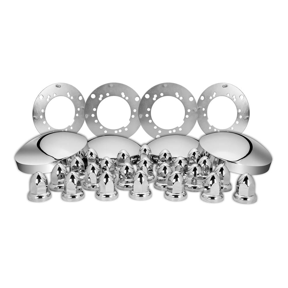 Stainless Steel Trailer Axle Cover Kit