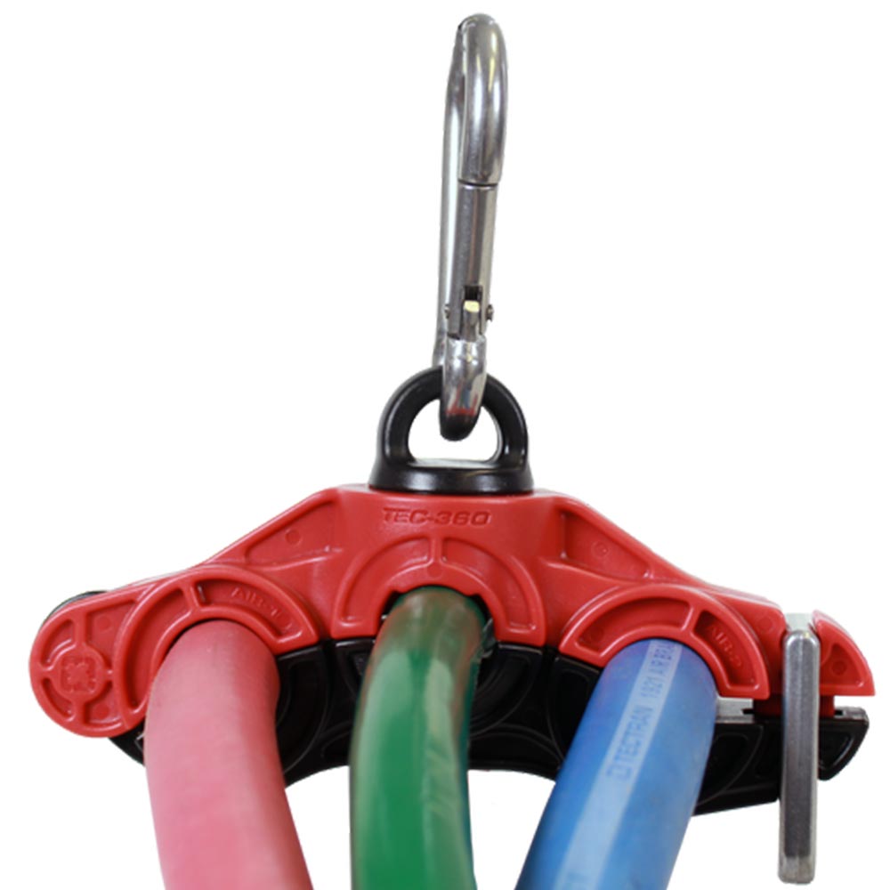 3-Hole Tec-360 Clamp for Air Power Line