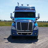 Freightliner Cascadia P4 2018+ Stainless Steel Bugshield
