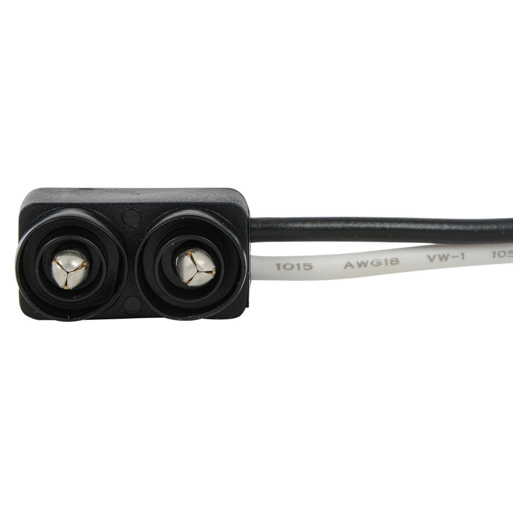 2 Prong Pigtail Plug 6.5" Lead