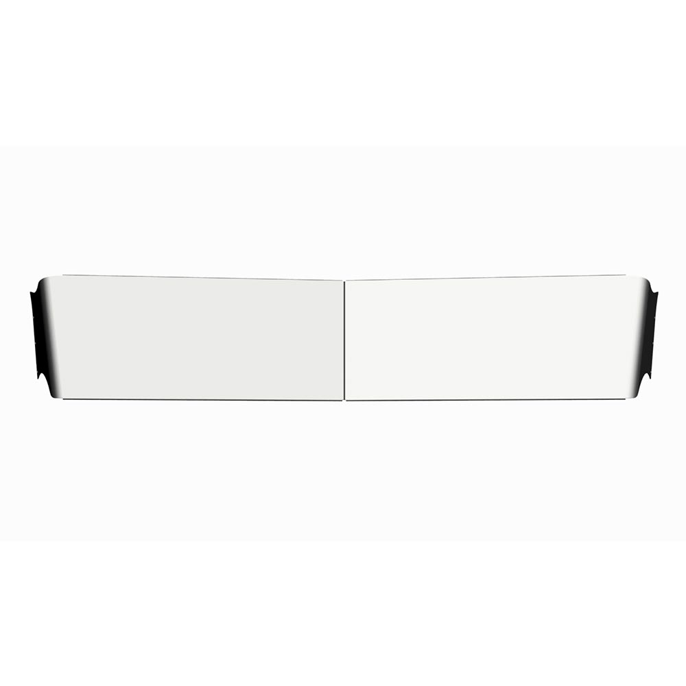 Kenworth W900 13" Chrome Stainless Steel Visor