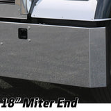 Blind Mount 18" Stainless Mitered End Bumper