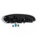 Peterbilt Chrome Projection Headlight with LED Position and Turn Signal Lights