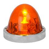 Regular Glass Cab Light Lens 1 Wire