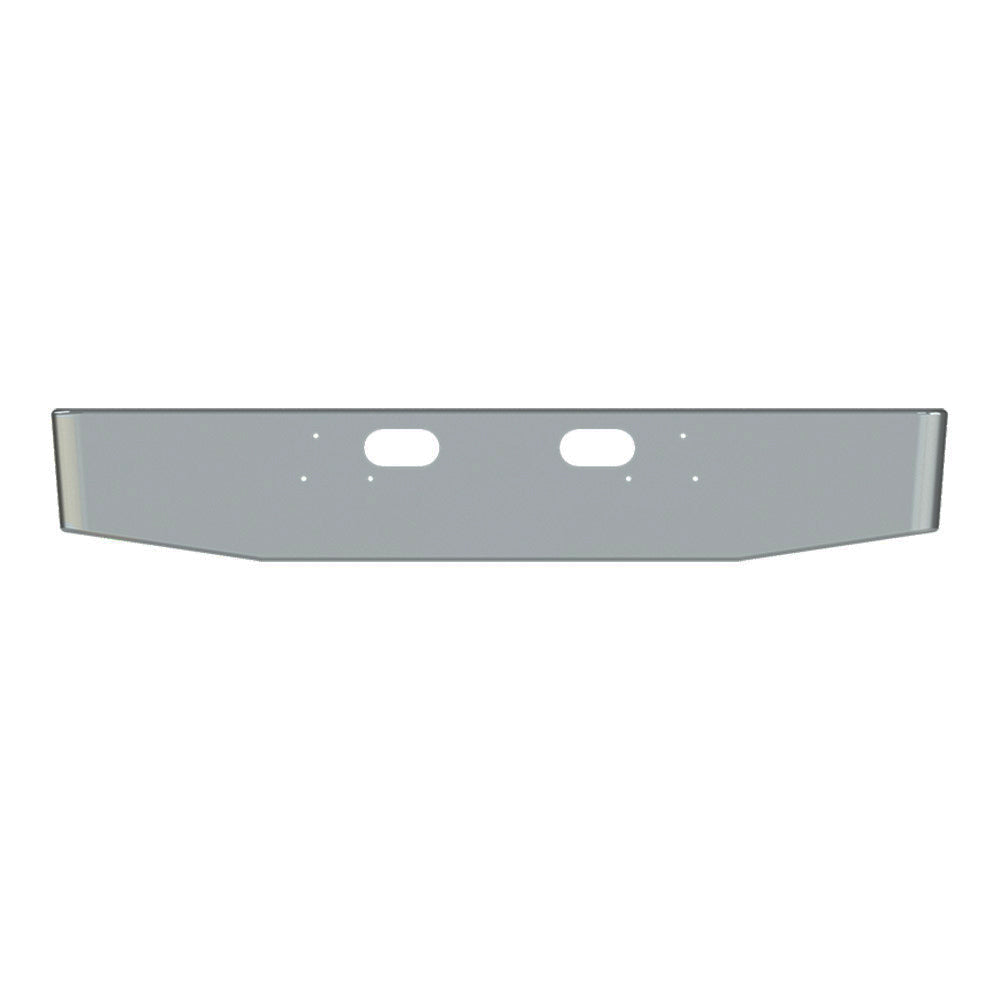 Ford 16" Tapered Chrome Bumper with Tow Holes