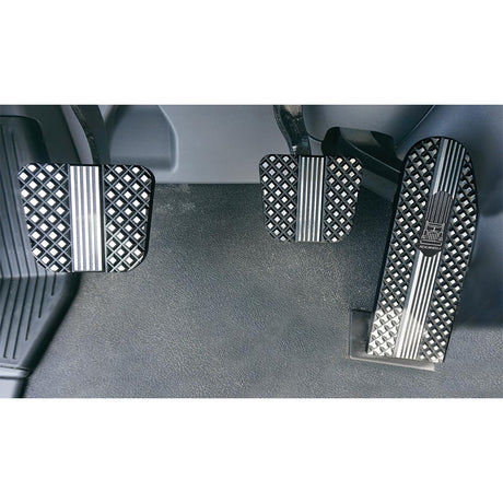 Kenworth 2014+ black billet aluminum pedal set for semi trucks