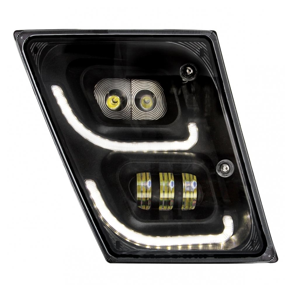 Volvo VN 2003-17 Blackout LED Fog and Daytime Running Lights