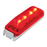 Medium Rectangular LED Light with Chrome Base