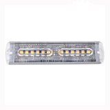 12 LED Strobe Low Profile Amber Light Bar
