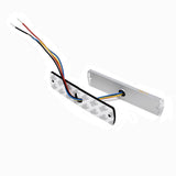 12 LED Strobe Low Profile Amber Light Bar