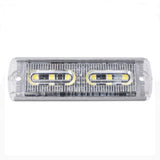 6 LED Strobe Low Profile Amber Light Bar