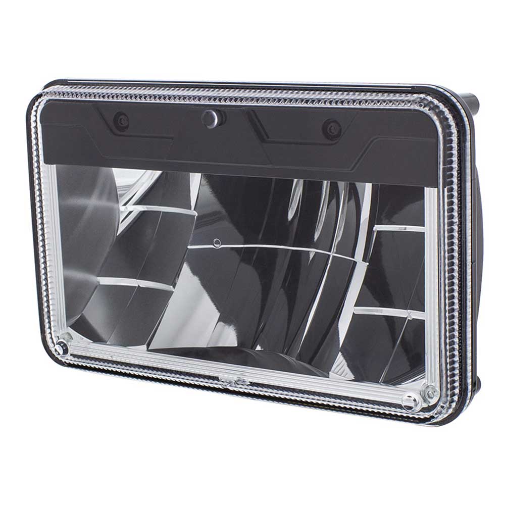 4" x 6" Ultralit LED High Beam Headlight w/ Polycarbonate Lens & Housing