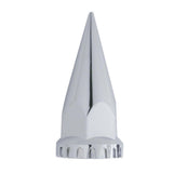 33mm Chrome Hex Gear Spike Nut Cover - Thread On 60PK