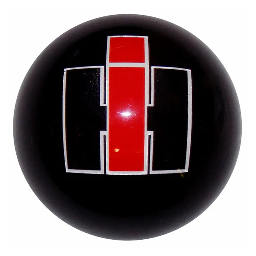 International IH Logo Black Air Brake Knob