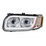 Peterbilt 388, 389, 567 Chrome LED Headlight