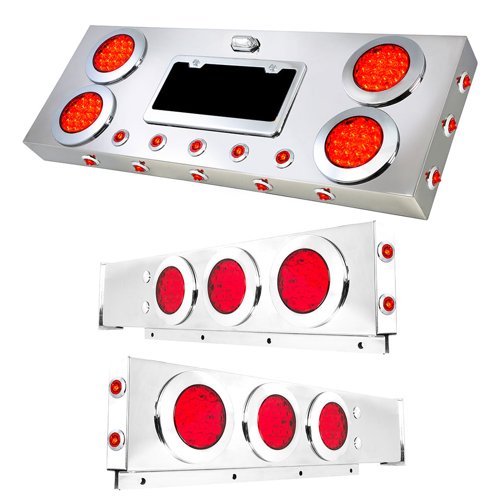 Under Glow Center Panel and Rear Light Bar Set