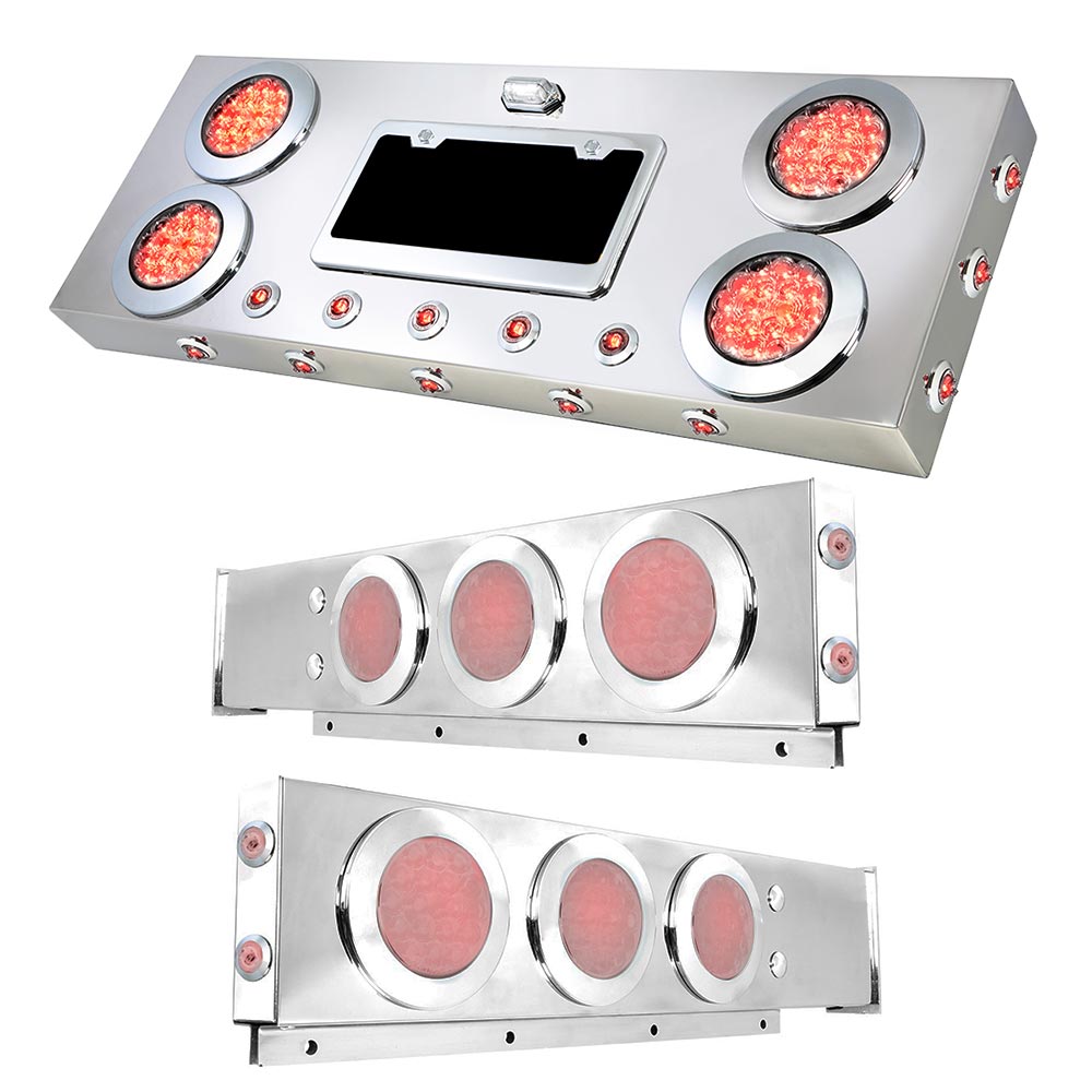 Under Glow Center Panel and Rear Light Bar Set