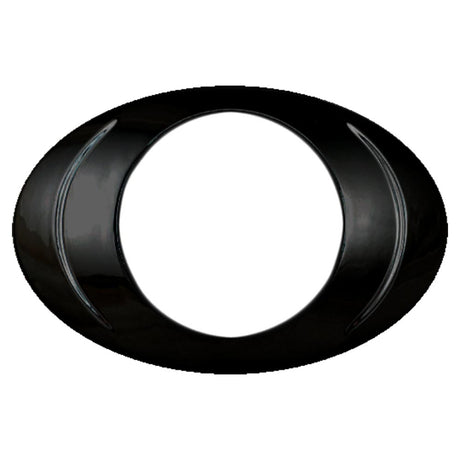 Black Magnum 3 marker light bezel 4-Pack