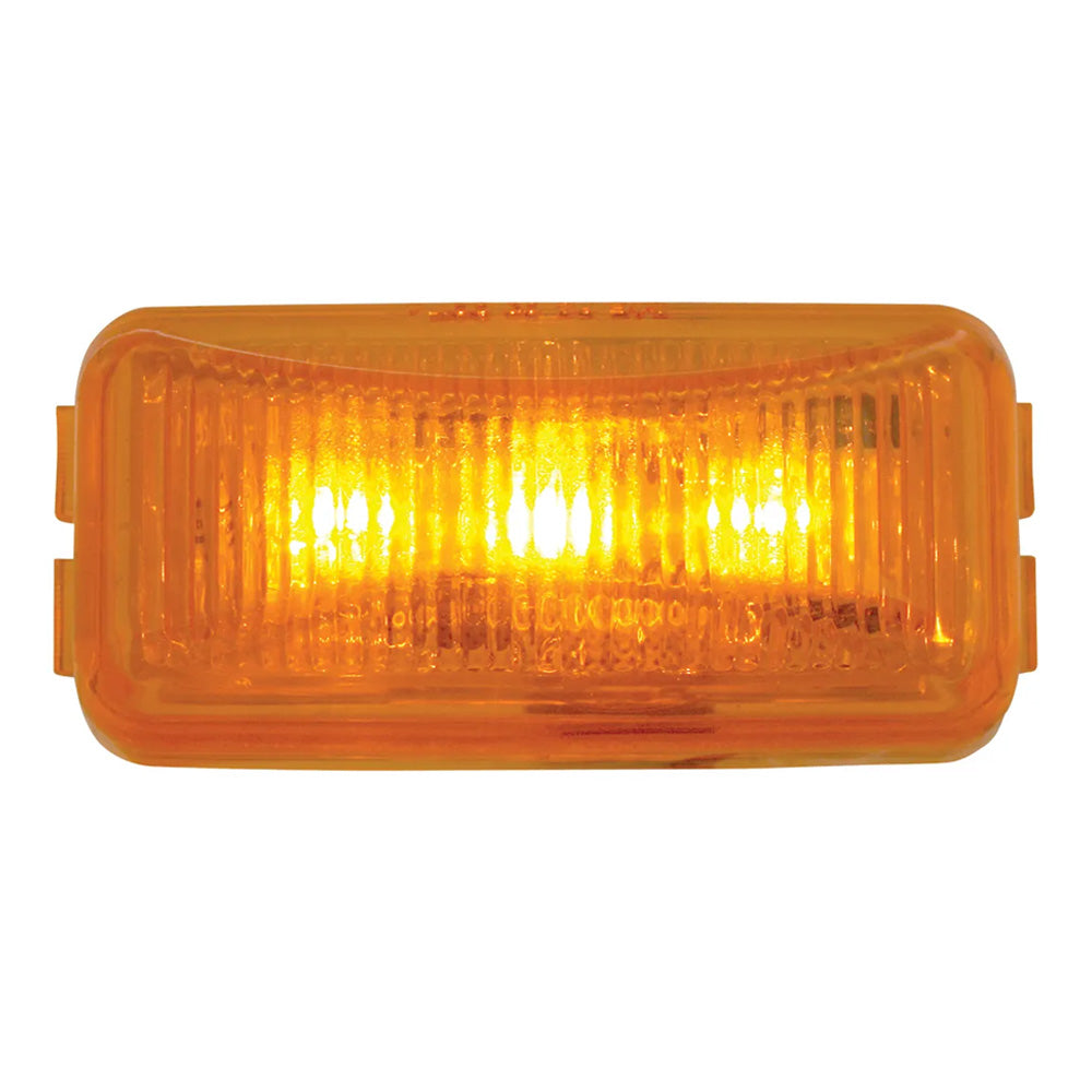 Small Rectangular Rail Style LED Marker Light