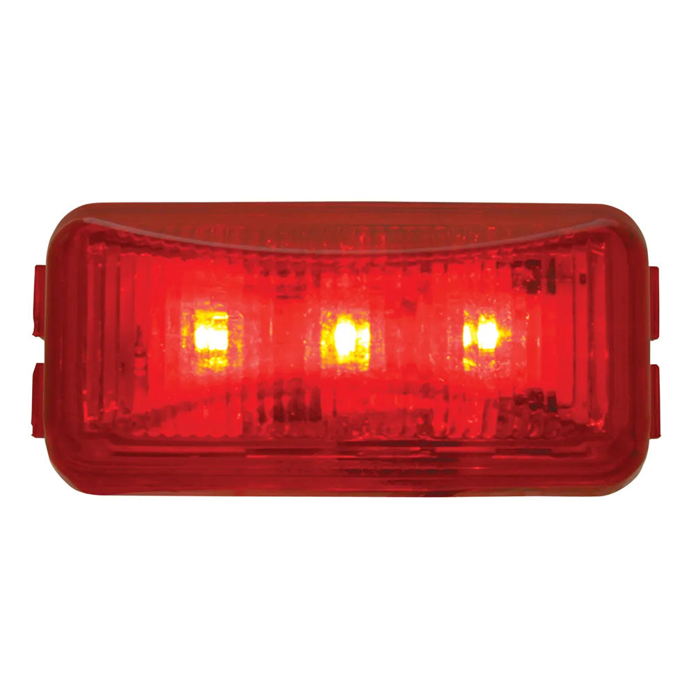 Small Rectangular Rail Style LED Marker Light
