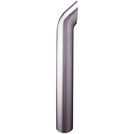 6"D X 44"L west coast curve chrome one-piece stack