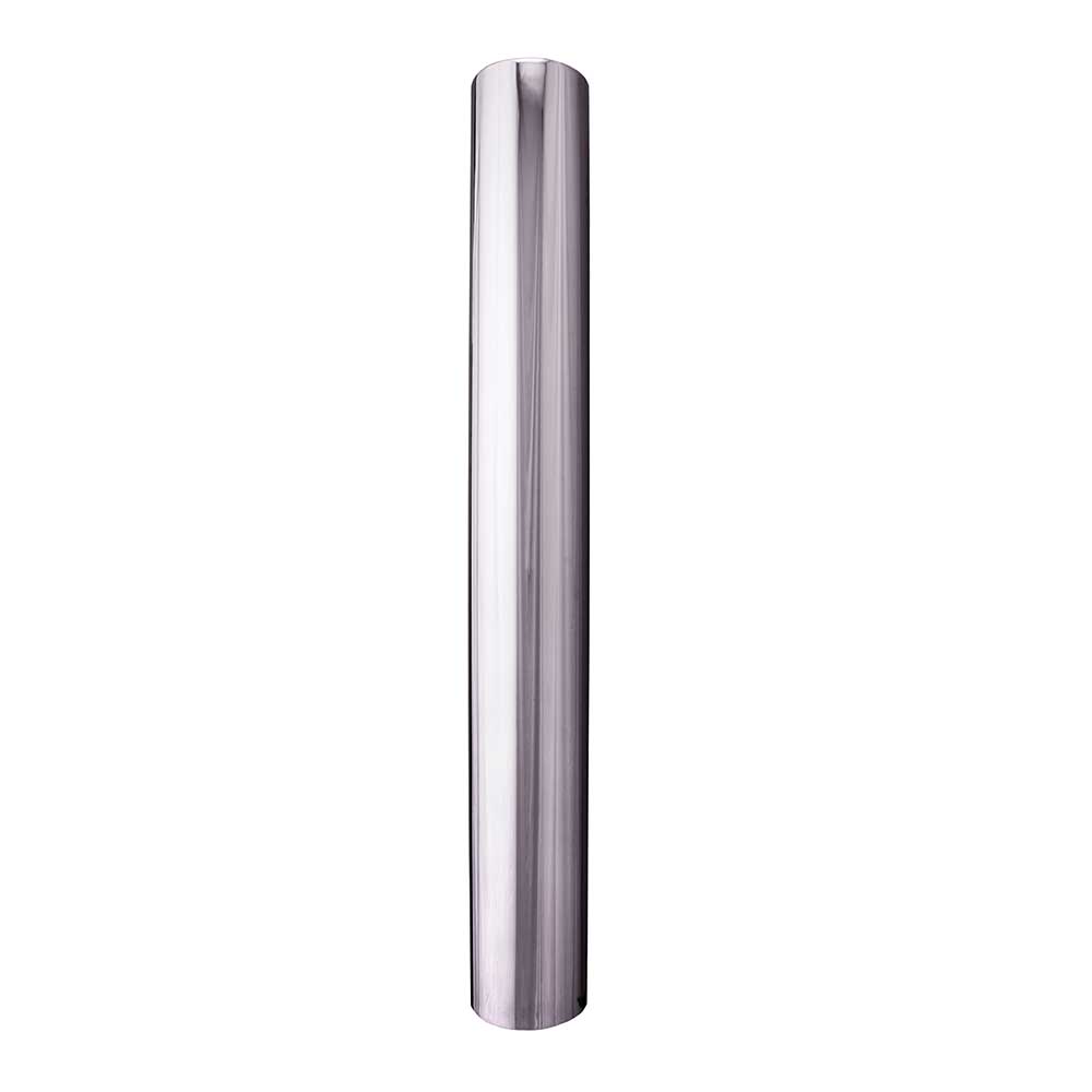 7"D x 54"L Flat Top One-Piece Chrome Stack