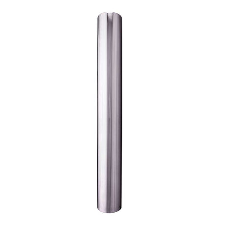 7"D X 54"L flat top one-piece chrome stack