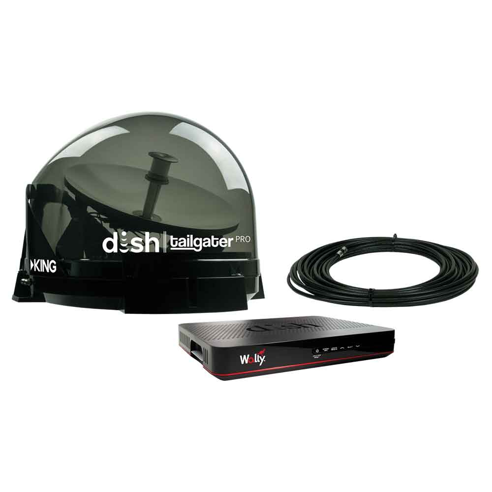 Dish Tailgater Pro Satellite TV Antenna Bundle