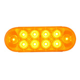 6" Oval 10 LED Sealed Highway Style Light