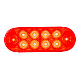 6" Oval 10 LED Sealed Highway Style Light
