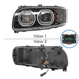 Peterbilt 388, 389, 567 Chrome LED Headlight