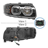 Peterbilt 388, 389, 567 Chrome LED Headlight