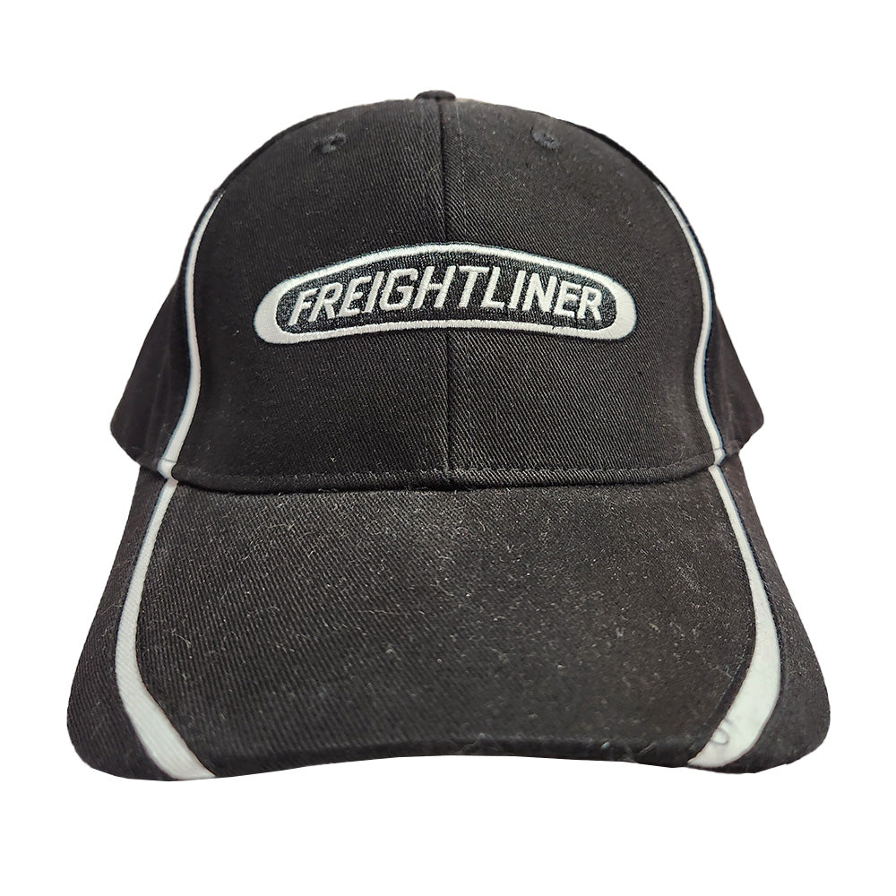 Black and White Freightliner Hat