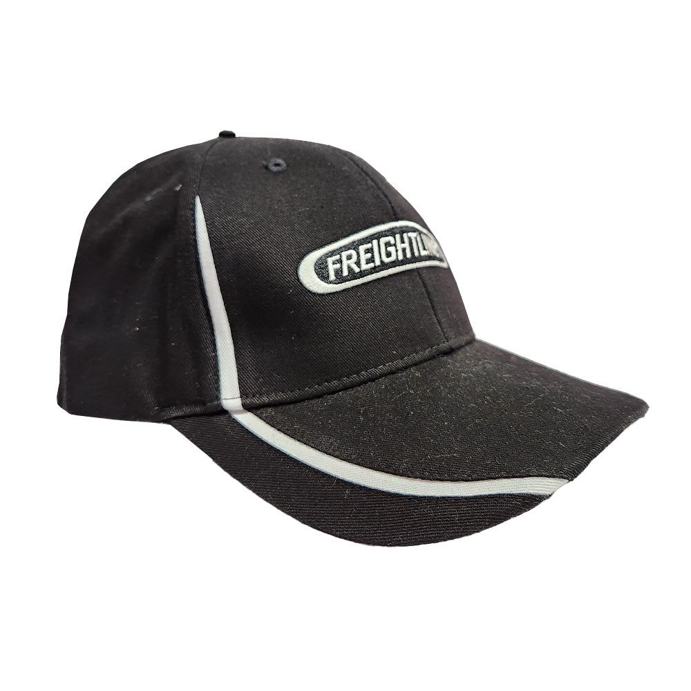 Black and White Freightliner Hat