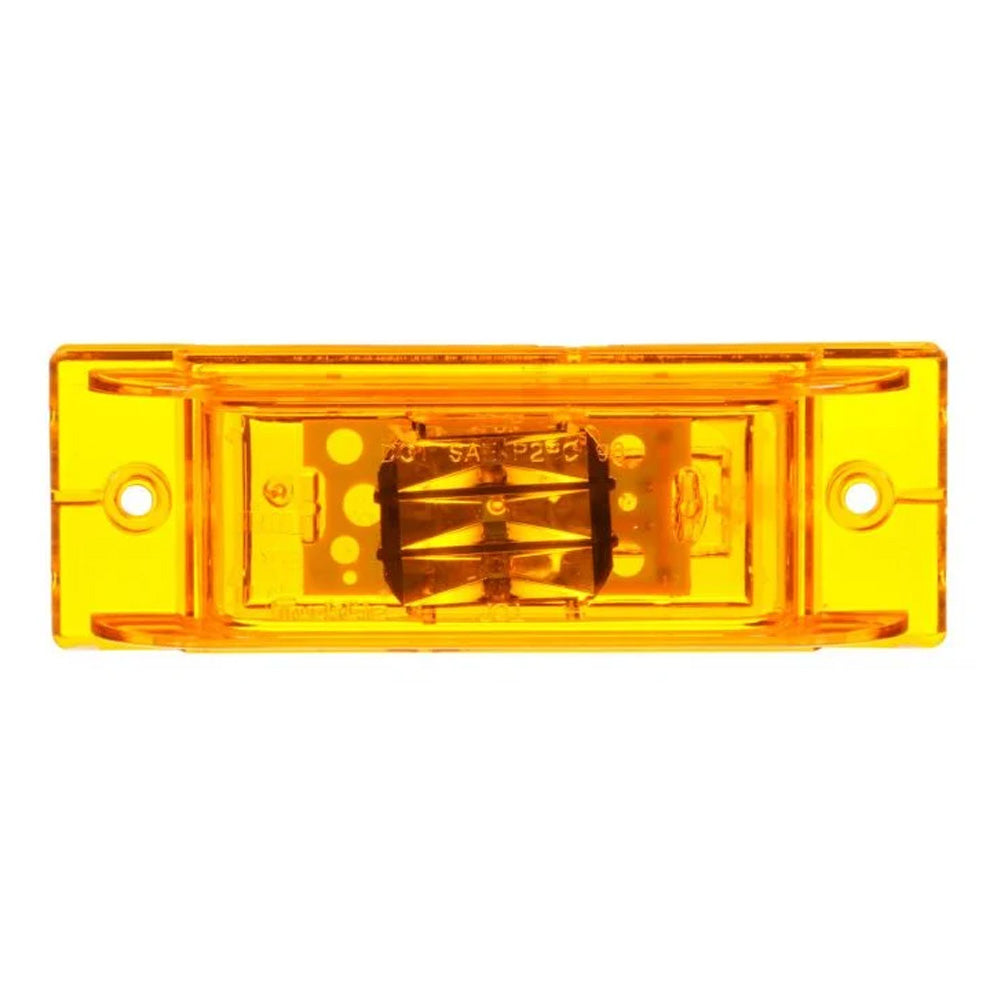 Amber LED Rectangular Marker Clearance Light