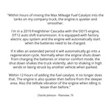 1 Gallon Max Mileage Fuel Borne Catalyst