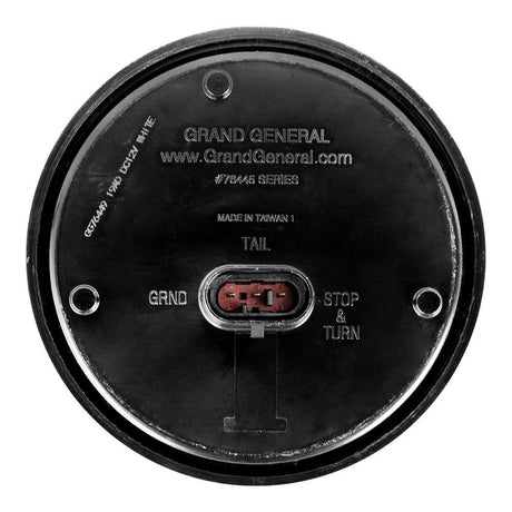 Close-up of 4" Round fleet style 18 LED light