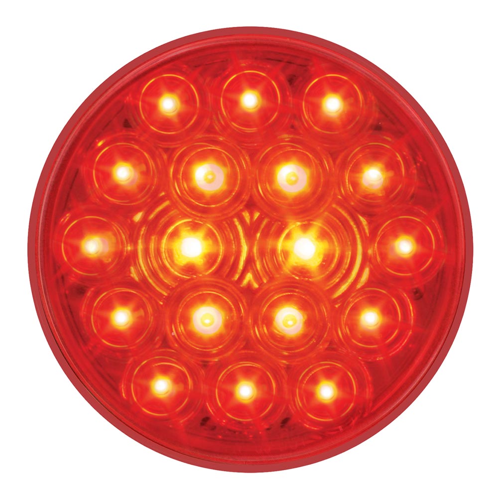 4" Round Fleet Style 18 LED Light
