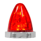 3-1/2" Watermelon LED Marker Light with SS Bezel