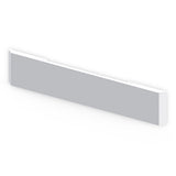 20" Mitered Chrome Plated Stainless Steel Bumper with Blind Mount for Peterbilt, Kenworth, Freightliner