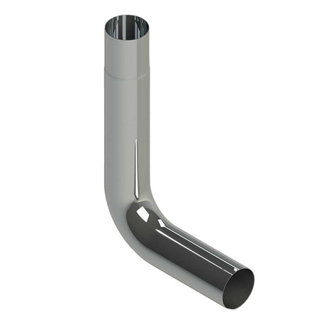 6" 90 ° Degree seamless chrome elbow