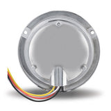 4" Red Stop/Tail/Turn Dual Revolution LED Light with Flange