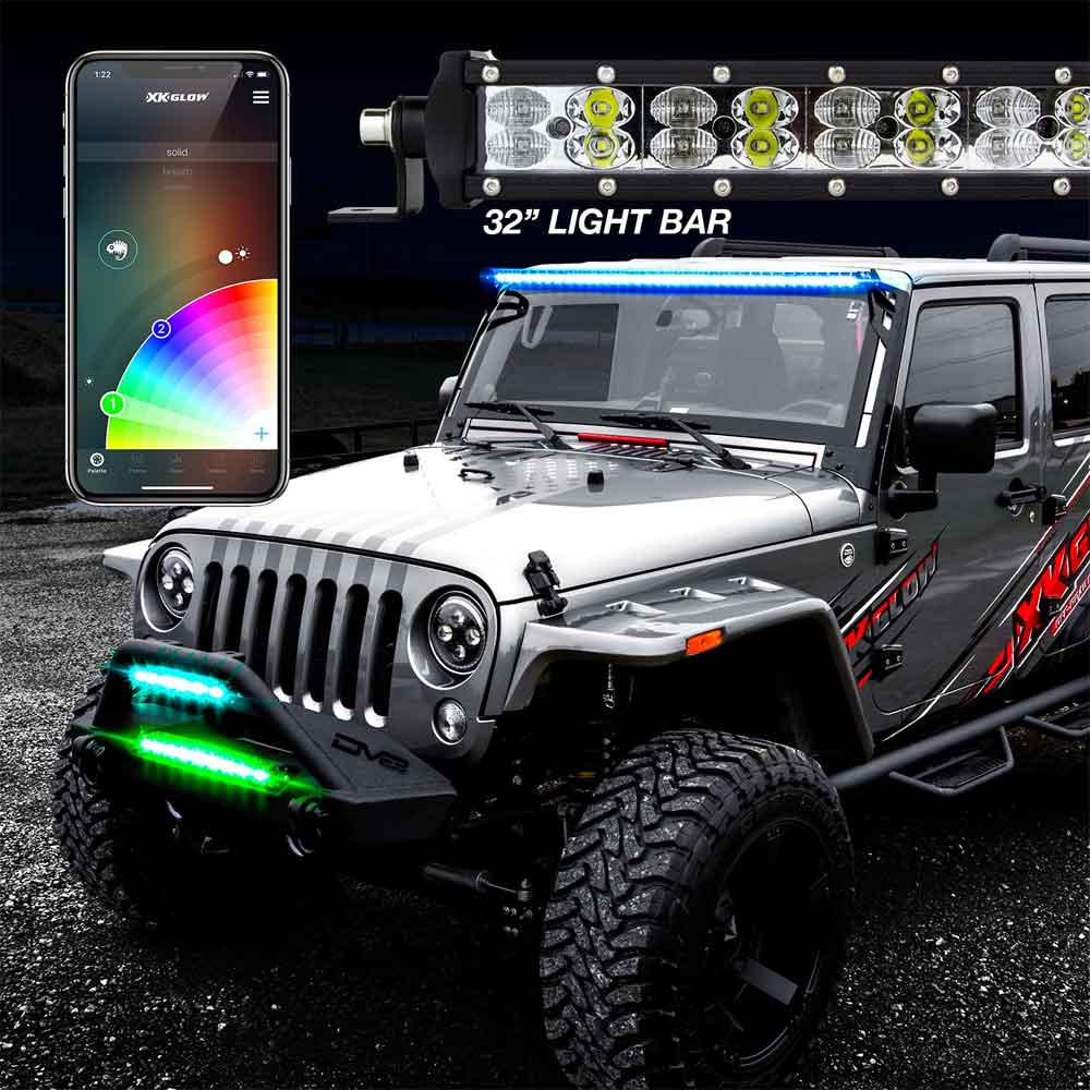 20" RGBW Light Bar