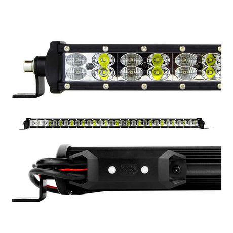 20" RGBW light bar, close-up