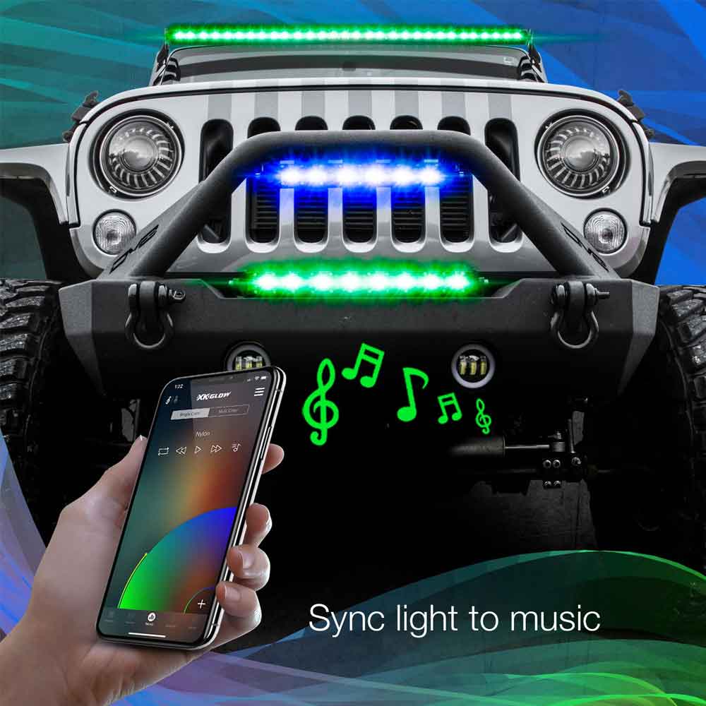 20" RGBW Light Bar