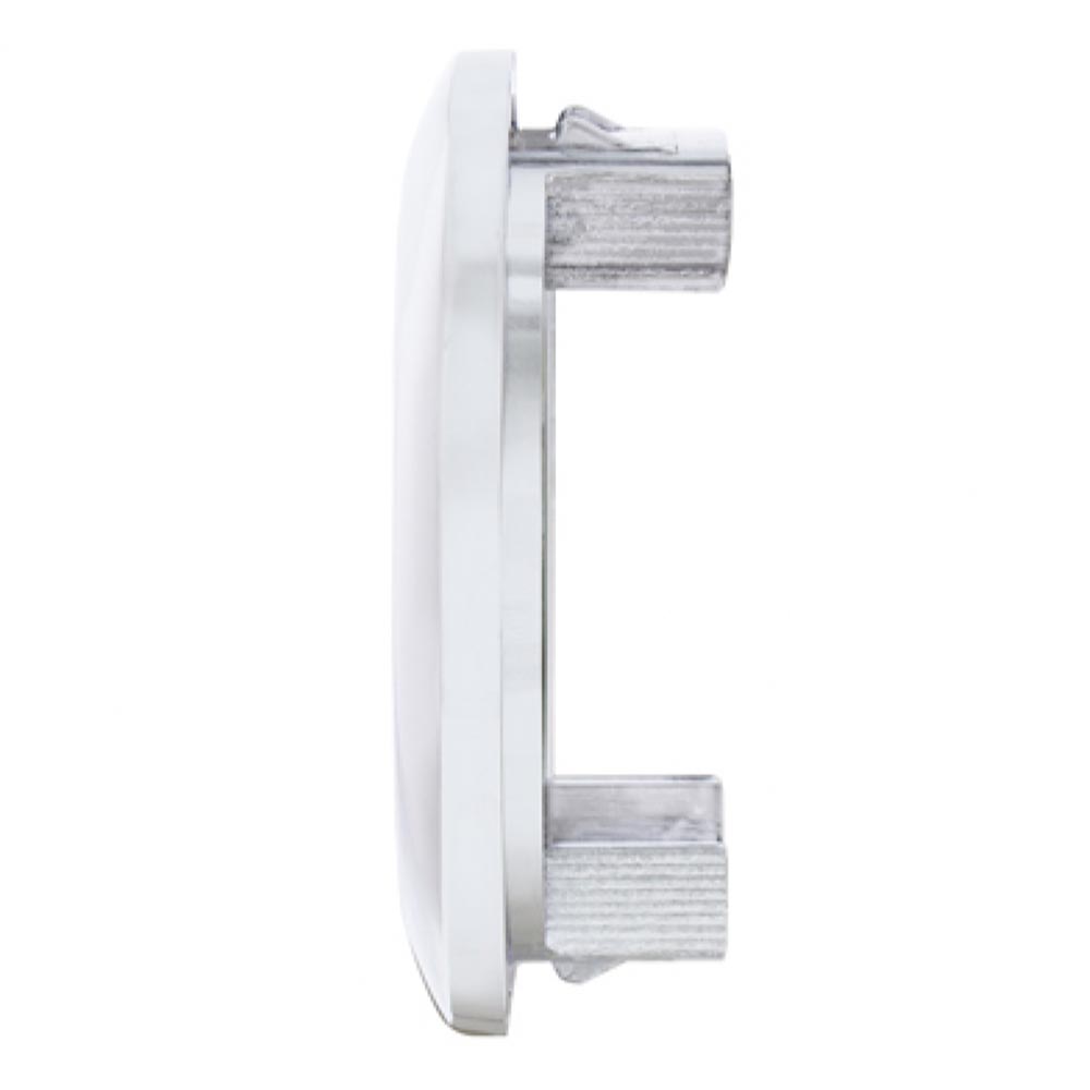 Freightliner Cascadia 2-1/2" Chrome Gauge Blank